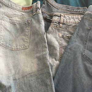 C Klein jean never worn 16 Old navy jean size 16 two pair hardly worn 1 new